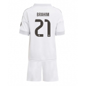 Real Madrid Brahim Diaz #21 Thuis tenue voor kinderen 2025-26 Korte Mouwen (+ broek)