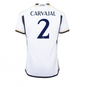 Real Madrid Daniel Carvajal #2 Thuis tenue 2023-24 Korte Mouwen