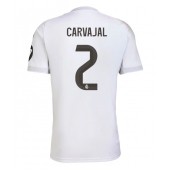 Real Madrid Daniel Carvajal #2 Thuis tenue 2025-26 Korte Mouwen