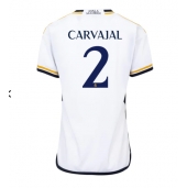 Real Madrid Daniel Carvajal #2 Thuis tenue voor Dames 2023-24 Korte Mouwen