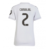 Real Madrid Daniel Carvajal #2 Thuis tenue voor Dames 2025-26 Korte Mouwen