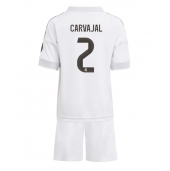 Real Madrid Daniel Carvajal #2 Thuis tenue voor kinderen 2025-26 Korte Mouwen (+ broek)