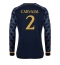 Real Madrid Daniel Carvajal #2 Uit tenue 2023-24 Lange Mouwen
