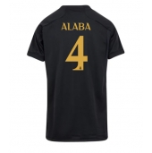 Real Madrid David Alaba #4 Derde tenue voor Dames 2023-24 Korte Mouwen