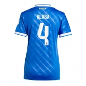 Real Madrid David Alaba #4 Derde tenue voor Dames 2025-26 Korte Mouwen