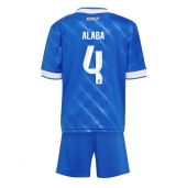 Real Madrid David Alaba #4 Derde tenue voor kinderen 2025-26 Korte Mouwen (+ broek)