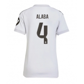Real Madrid David Alaba #4 Thuis tenue voor Dames 2025-26 Korte Mouwen