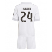 Real Madrid Dean Huijsen #24 Thuis tenue voor kinderen 2025-26 Korte Mouwen (+ broek)