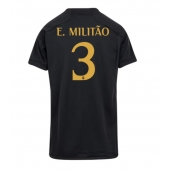 Real Madrid Eder Militao #3 Derde tenue voor Dames 2023-24 Korte Mouwen