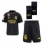 Real Madrid Eder Militao #3 Derde tenue voor kinderen 2023-24 Korte Mouwen (+ broek)
