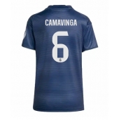 Real Madrid Eduardo Camavinga #6 Uit tenue voor Dames 2025-26 Korte Mouwen