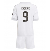 Real Madrid Endrick #9 Thuis tenue voor kinderen 2025-26 Korte Mouwen (+ broek)