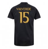 Real Madrid Federico Valverde #15 Derde tenue 2023-24 Korte Mouwen