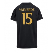 Real Madrid Federico Valverde #15 Derde tenue voor Dames 2023-24 Korte Mouwen