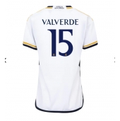 Real Madrid Federico Valverde #15 Thuis tenue voor Dames 2023-24 Korte Mouwen