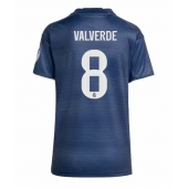 Real Madrid Federico Valverde #8 Uit tenue voor Dames 2025-26 Korte Mouwen