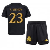 Real Madrid Ferland Mendy #23 Derde tenue voor kinderen 2023-24 Korte Mouwen (+ broek)