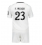 Real Madrid Ferland Mendy #23 Thuis tenue voor kinderen 2024-25 Korte Mouwen (+ broek)