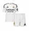 Real Madrid Ferland Mendy #23 Thuis tenue voor kinderen 2025-26 Korte Mouwen (+ broek)