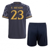 Real Madrid Ferland Mendy #23 Uit tenue voor kinderen 2023-24 Korte Mouwen (+ broek)