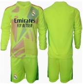 Real Madrid Keeper Derde tenue voor kinderen 2024-25 Lange Mouwen (+ broek)