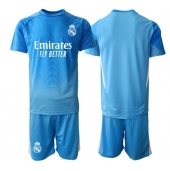 Real Madrid Keeper Thuis tenue voor kinderen 2025-26 Korte Mouwen (+ broek)