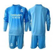Real Madrid Keeper Thuis tenue voor kinderen 2025-26 Lange Mouwen (+ broek)
