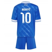 Real Madrid Kylian Mbappe #10 Derde tenue voor kinderen 2025-26 Korte Mouwen (+ broek)