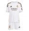 Real Madrid Kylian Mbappe #9 Thuis tenue voor kinderen 2025-26 Korte Mouwen (+ broek)