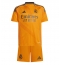 Real Madrid Kylian Mbappe #9 Uit tenue voor kinderen 2024-25 Korte Mouwen (+ broek)