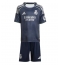 Real Madrid Kylian Mbappe #9 Uit tenue voor kinderen 2025-26 Korte Mouwen (+ broek)