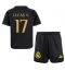 Real Madrid Lucas Vazquez #17 Derde tenue voor kinderen 2023-24 Korte Mouwen (+ broek)