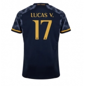 Real Madrid Lucas Vazquez #17 Uit tenue 2023-24 Korte Mouwen