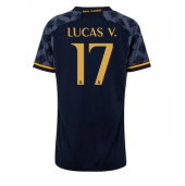 Real Madrid Lucas Vazquez #17 Uit tenue voor Dames 2023-24 Korte Mouwen