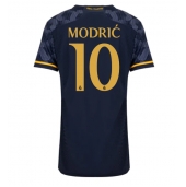 Real Madrid Luka Modric #10 Uit tenue voor Dames 2023-24 Korte Mouwen