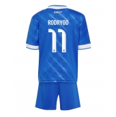 Real Madrid Rodrygo Goes #11 Derde tenue voor kinderen 2025-26 Korte Mouwen (+ broek)