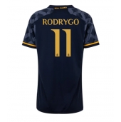 Real Madrid Rodrygo Goes #11 Uit tenue voor Dames 2023-24 Korte Mouwen