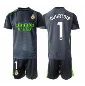Real Madrid Thibaut Courtois #1 Keeper Derde tenue voor kinderen 2025-26 Korte Mouwen (+ broek)