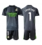 Real Madrid Thibaut Courtois #1 Keeper Derde tenue voor kinderen 2025-26 Korte Mouwen (+ broek)