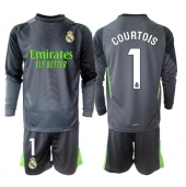 Real Madrid Thibaut Courtois #1 Keeper Derde tenue voor kinderen 2025-26 Lange Mouwen (+ broek)