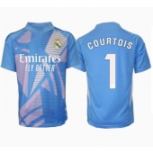 Real Madrid Thibaut Courtois #1 Keeper Thuis tenue 2024-25 Korte Mouwen