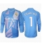 Real Madrid Thibaut Courtois #1 Keeper Thuis tenue 2024-25 Lange Mouwen