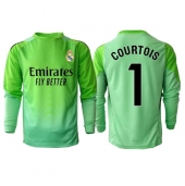 Real Madrid Thibaut Courtois #1 Keeper Uit tenue 2025-26 Lange Mouwen