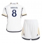 Real Madrid Toni Kroos #8 Thuis tenue voor kinderen 2023-24 Korte Mouwen (+ broek)