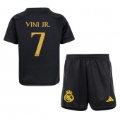 Real Madrid Vinicius Junior #7 Derde tenue voor kinderen 2023-24 Korte Mouwen (+ broek)