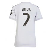 Real Madrid Vinicius Junior #7 Thuis tenue voor Dames 2025-26 Korte Mouwen