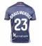 Real Sociedad Brais Mendez #23 Uit tenue 2025-26 Korte Mouwen