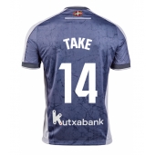 Real Sociedad Takefusa Kubo #14 Uit tenue 2025-26 Korte Mouwen