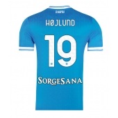 SSC Napoli Rasmus Hojlund #19 Thuis tenue 2025-26 Korte Mouwen