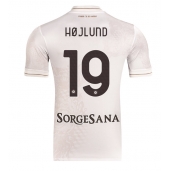 SSC Napoli Rasmus Hojlund #19 Uit tenue 2025-26 Korte Mouwen
